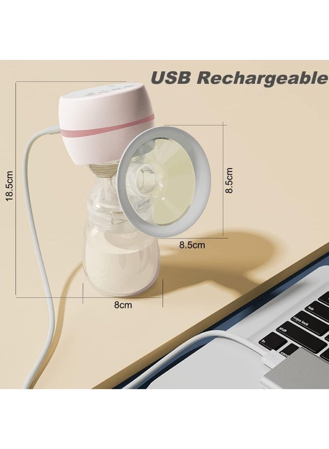 كيمايا مضخة ثدي كهربائية، مضخات ثدي محمولة مضادة للتدفق العكسي، 3 أوضاع و9 مستويات شاشة لمس LED، قابلة لإعادة الشحن عبر USB، فائقة الهدوء وخالية من الألم - Image 2