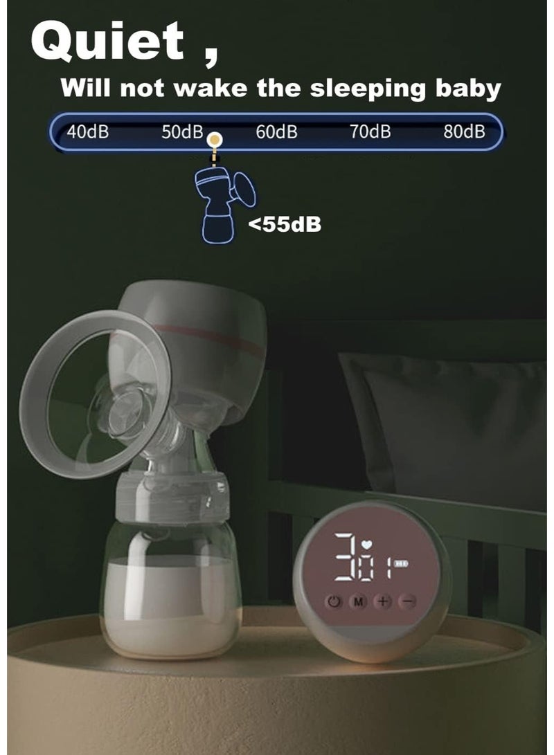 كيمايا مضخة ثدي كهربائية، مضخات ثدي محمولة مضادة للتدفق العكسي، 3 أوضاع و9 مستويات شاشة لمس LED، قابلة لإعادة الشحن عبر USB، فائقة الهدوء وخالية من الألم - Image 3