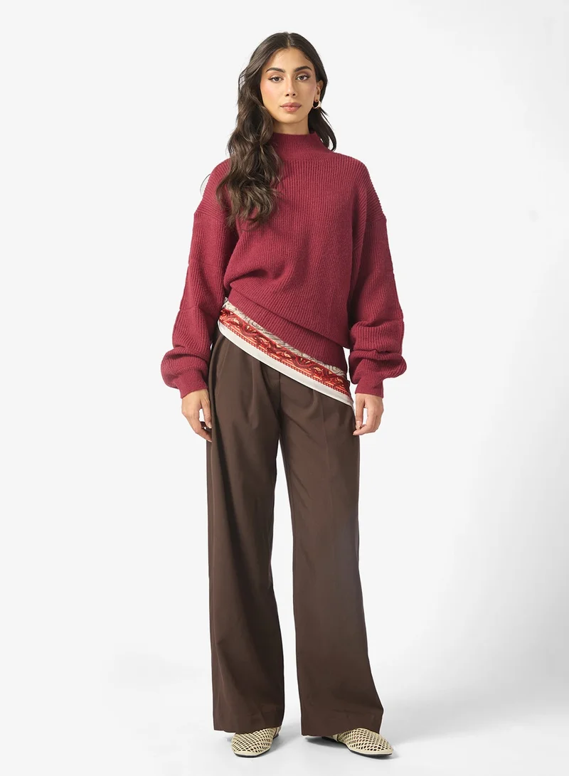ELLA High Neck Sweater