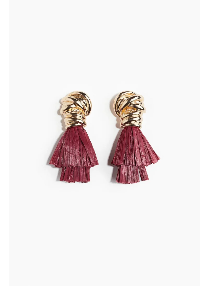 H&M Tassel earrings