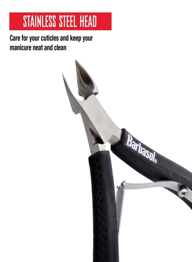 Barbasol Non Slip Stainless Steel Cuticle Nipper - Image 4