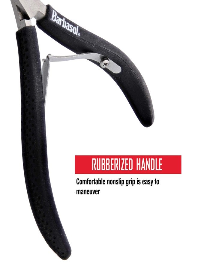Barbasol Non Slip Stainless Steel Cuticle Nipper - Image 5