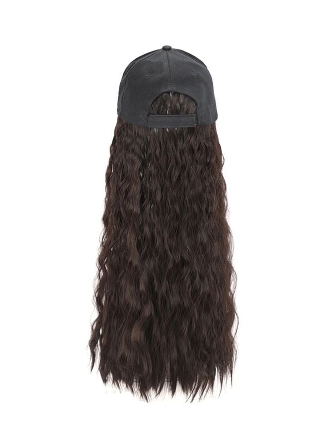 Wavy Hair Wig With Hat - Image 1
