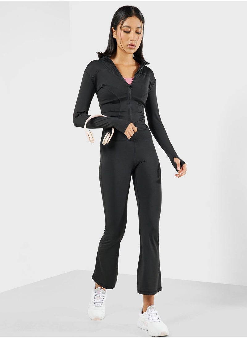 FRWD Zip Up Jacket & Flared Legging Set  - Image 1