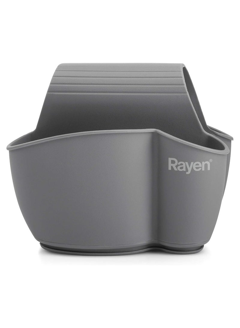 Rayen Sink Organizer 12.5 x 9.5 cm, Grey  - Image 1