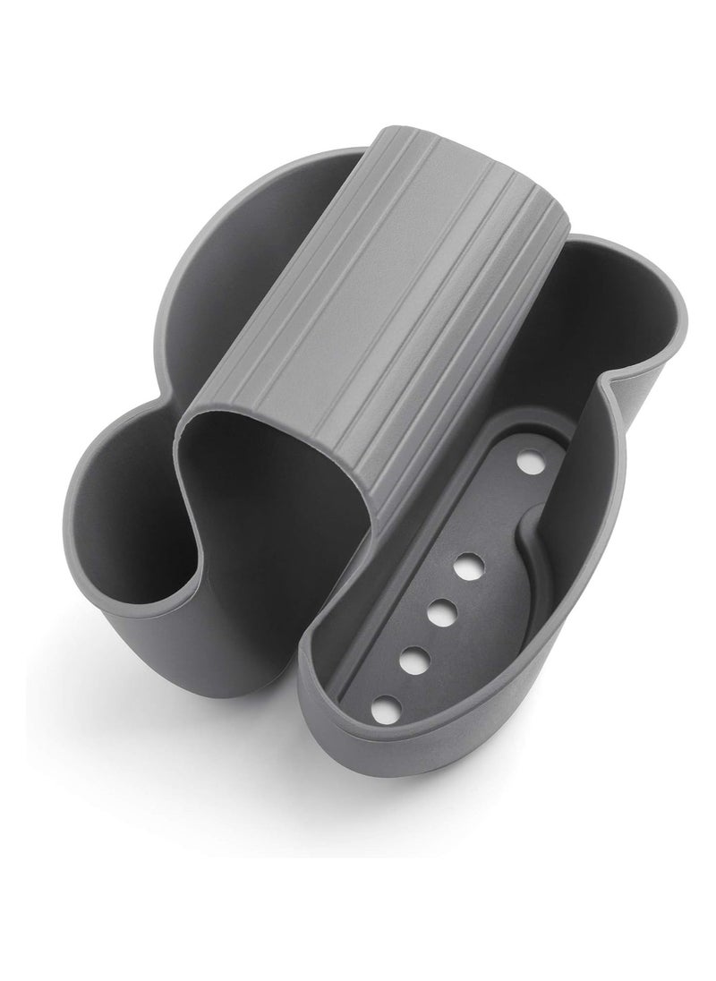 Rayen Sink Organizer 12.5 x 9.5 cm, Grey  - Image 3