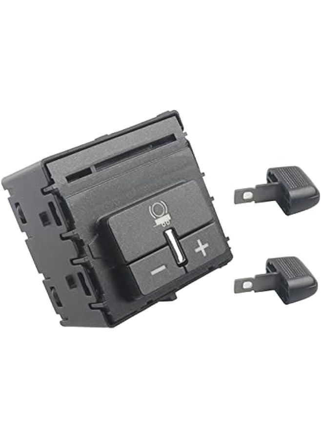 Loquat 84108373 Black Trailer Brake Control Switch Assembly Compatible with Chevy Colorado Silverado Suburban, 2015-2020 Tahoe - GMC Canyon Sierra, 2016-2020 Yukon 23145874, 601226 Trailer Brake Controller - Image 1