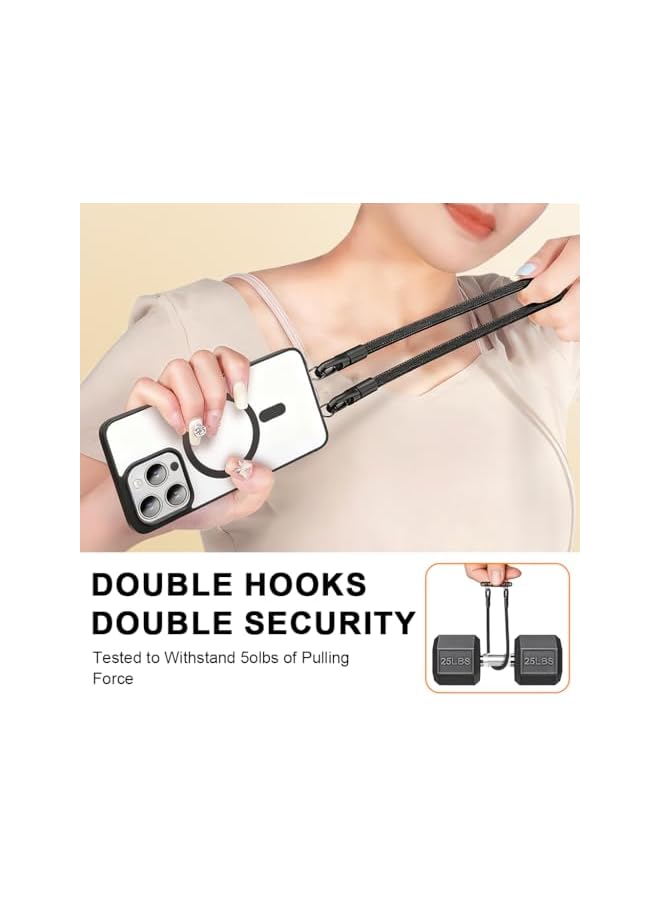 Green Tiger 2Pcs Metal Phone Tether Tab with Two Hook, 0.4mm Ultra Thin Stainless Steel Cellphone Metal Patch, Universal Lanyard Tether Tab for Cell Phone, Can Prevent Falling and Loss - Image 5
