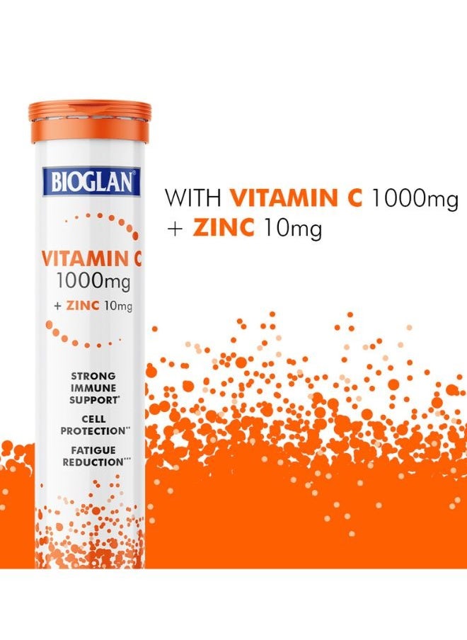 BIOGLAN Vitamin C with Zinc Effervescent Tablets 1000mg Value Pack 40 Tablets 40 Tablets (1000mg)  - Image 4