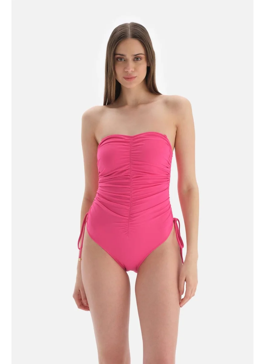 dagi Fuchsia Strapless Swimsuit