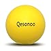Qesonoo Dog Balls IndestructibleSolid Rubber Bouncy for Dogs Aggressive Chewers Large BreedNonToxicFloatingHigh ElasticityDurable Fetch Ball Medium to ChewPlay and Training Yellow - Image 3