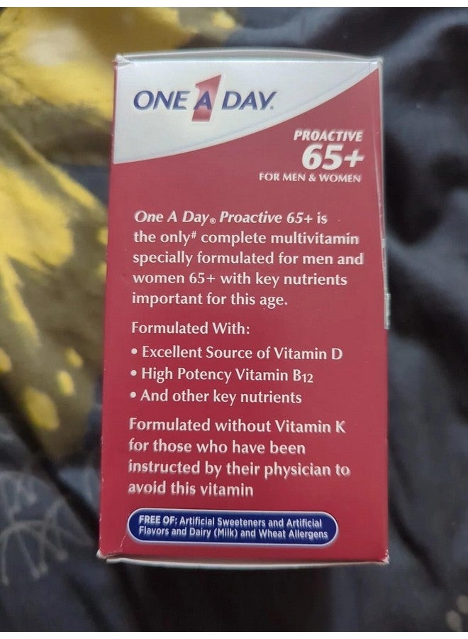 One A Day Proactive 65+ Multivitamins, 150 Count (3 Pack) - Image 4