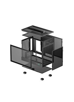 DEEPCOOL CH160 Ultra-Portable Mini-ITX Case – Compact High-Airflow Design with Flexible Internal Layout, Versatile Drive & PSU Support for Powerful Small Form Factor (SFF) PC Builds  - Image 4