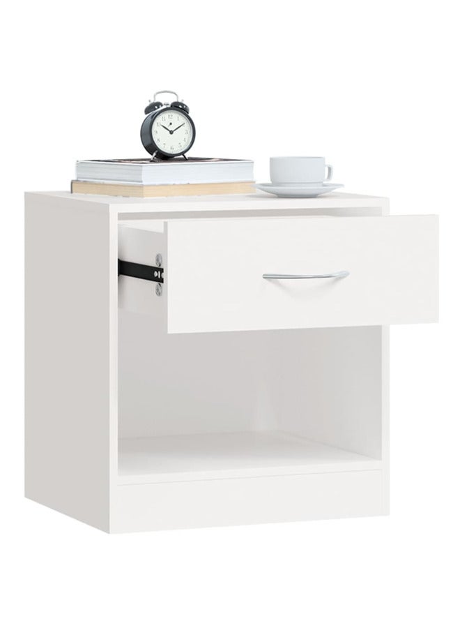 فيداكسل منضدة سرير 2 ق مع درج أبيض 242547 - Image 3