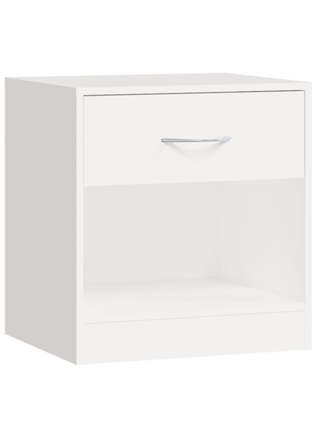 فيداكسل منضدة سرير 2 ق مع درج أبيض 242547 - Image 5