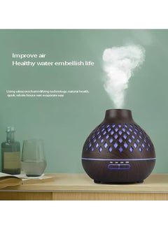 ماركة غير محددة دوما موزع زيوت عطرية 550 مل، مرطب عطري بالموجات فوق الصوتية مع 7 الوان LED، جهاز تحكم عن بعد، وظيفة ايقاف التشغيل التلقائي عند نفاذ المياه  - Image 5