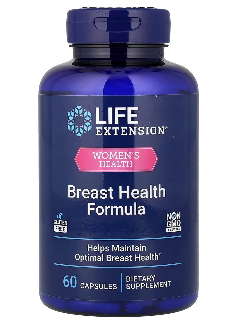 Life Extension, Women's Health, Breast Health Formula, 60 Capsules - Image 1