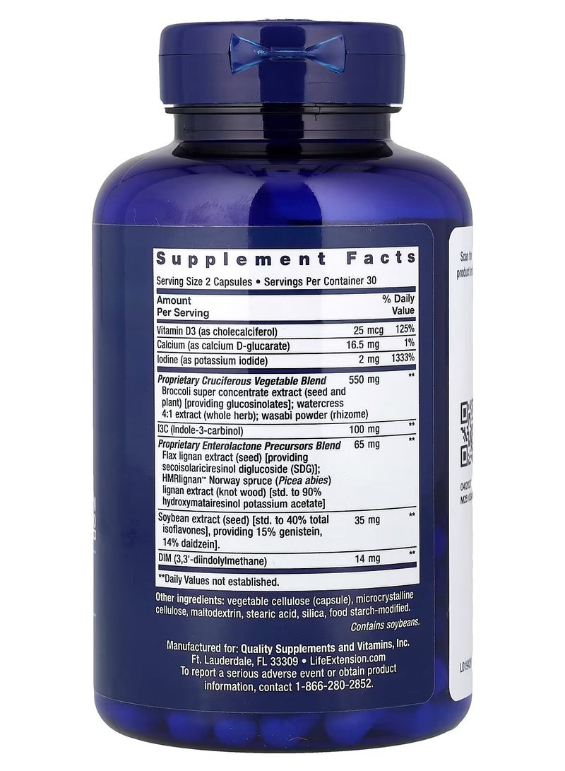 Life Extension, Women's Health, Breast Health Formula, 60 Capsules - Image 2