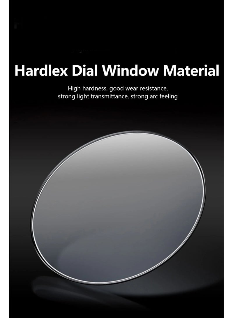 پوداجار ساعة الرجل ، مقاومة للماء مضيئة الرجال ساعة الكوارتز ، الرجال ساعات المعصم 41mm - Image 3