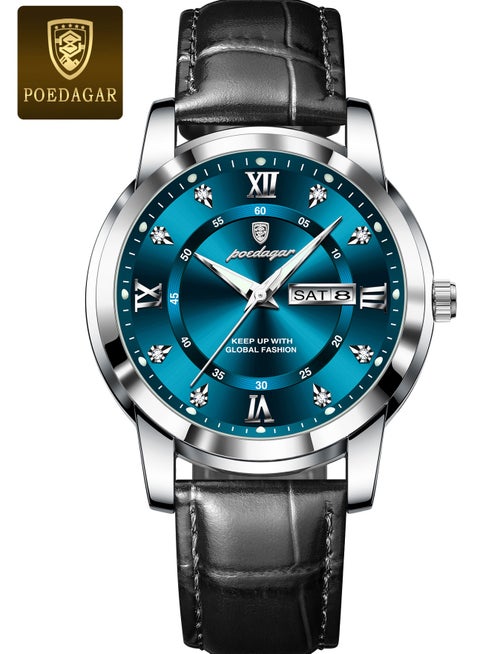 Man Watch , Watches for Men ,Waterproof Luminous Men's Watch Quartz，Men's Wrist Watches 41mm