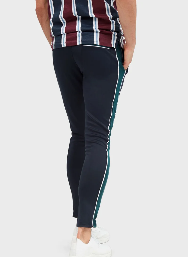 Blue Age Side Stripe Sweatpants