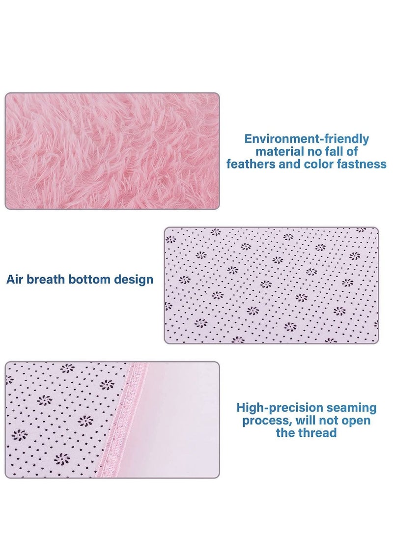 Womdee Kids Play Mat Plush Carpet Rug Hexagon - Image 5