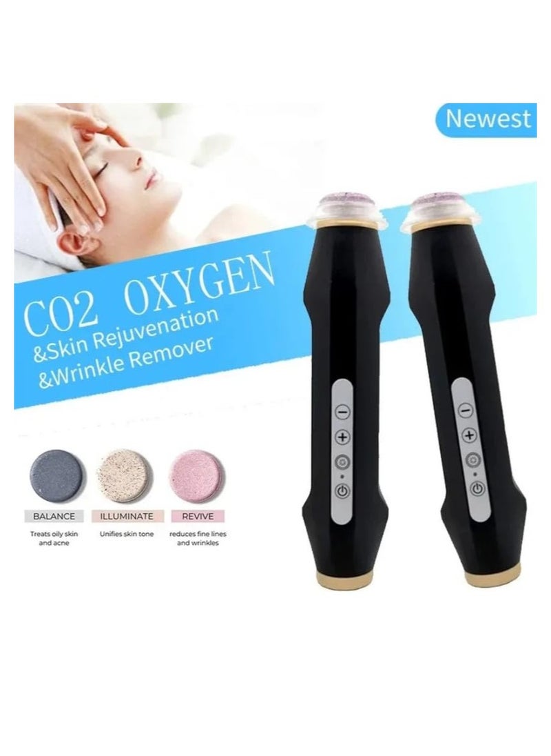 Reciprocating Facial Device, Wrinkle Removal Device Anti-Aging Skin Rejuvenation Skin Tightening Professional CO2 Skin Care Massager