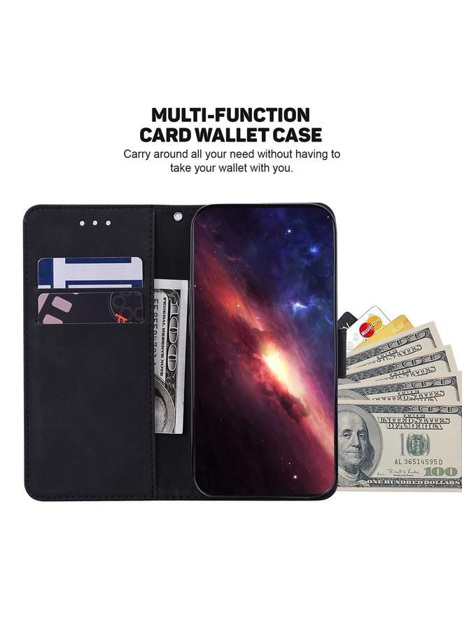 S-TOP Case For Nokia G22 Geometric Embossed Leather Phone Case - Image 4