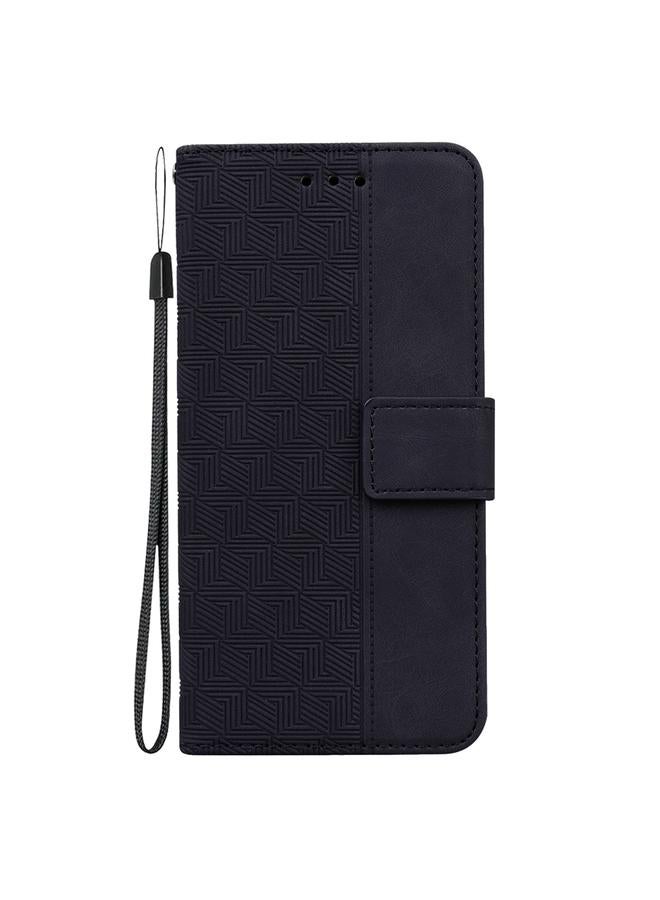 S-TOP Case For Nokia G22 Geometric Embossed Leather Phone Case - Image 2