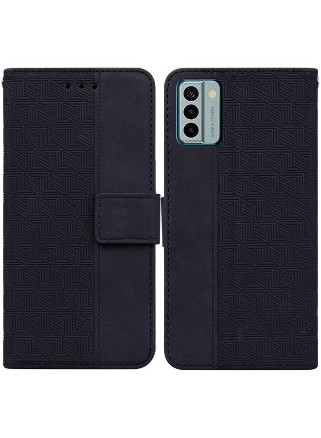 S-TOP Case For Nokia G22 Geometric Embossed Leather Phone Case - Image 1