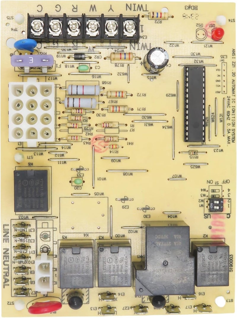 DDORUU Upgraded Replacement for Furnace Control Circuit Board PCBBF112S - Image 2