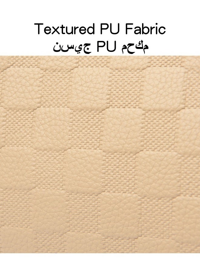 SHABILI Women's Fashion Luxury Shoulder Bags, Ladies Designer Checkered Handbag Tote Bags Clutch Bag, PU Leather Crossbody Bag Satchel Bag Beach Bag Carry Bag for College Students and Teenagers  - Image 4
