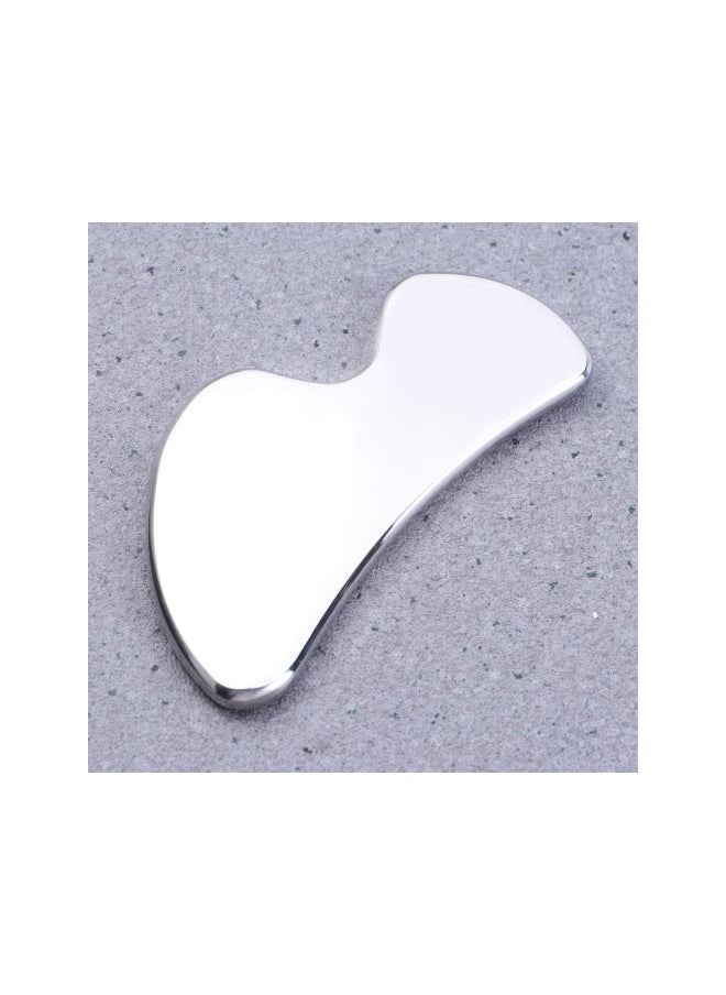 WYBOT - Gua Sha Scraping Massage Tool Massaging Scraping Plate Stainless Steel Physical Therapy Massage Plate for Promoting Blood Circulation - Image 1