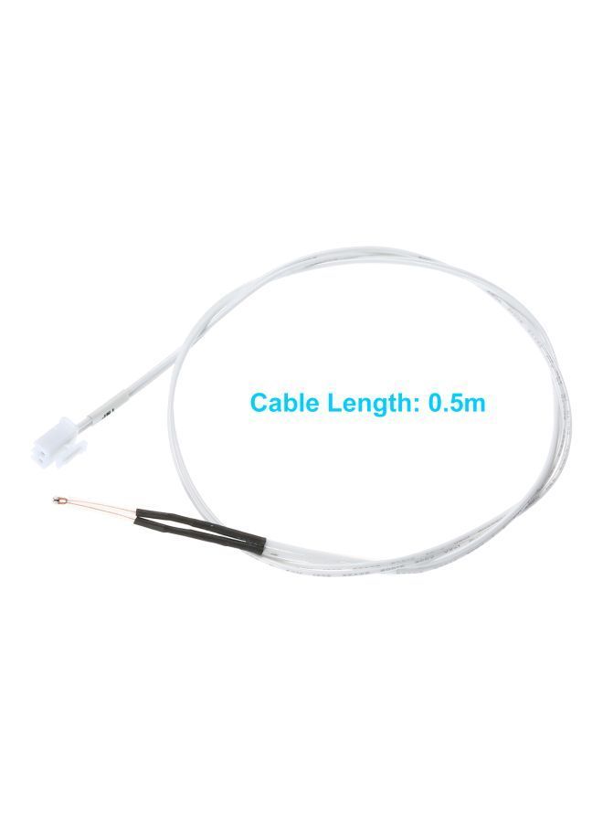 NIBEMINENT 5-Piece Thermistor Sensor For 3D Printer White/Black  - Image 4