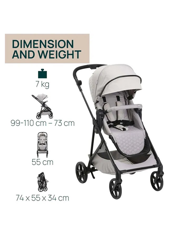 Chicco Baby Seety Stroller, 0M - 4Y, Florence Beige  - Image 2