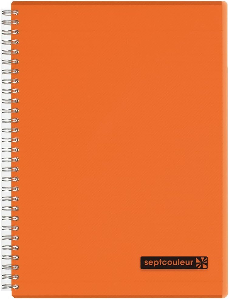Maruman SEPTCOULEUR B5 Notebook - Orange - Image 1