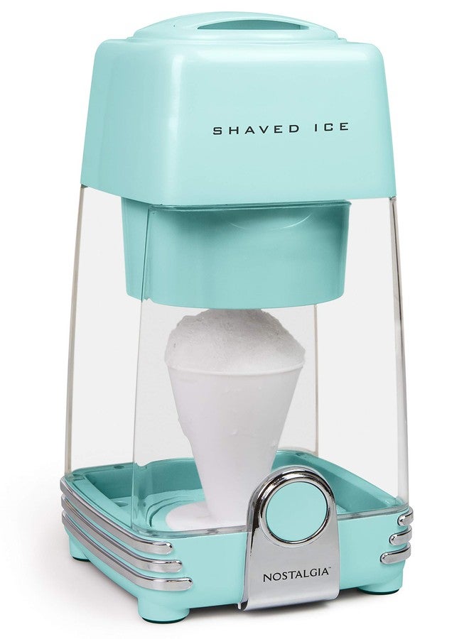 Nostalgia Shaved Ice Maker, Aqua - Image 1