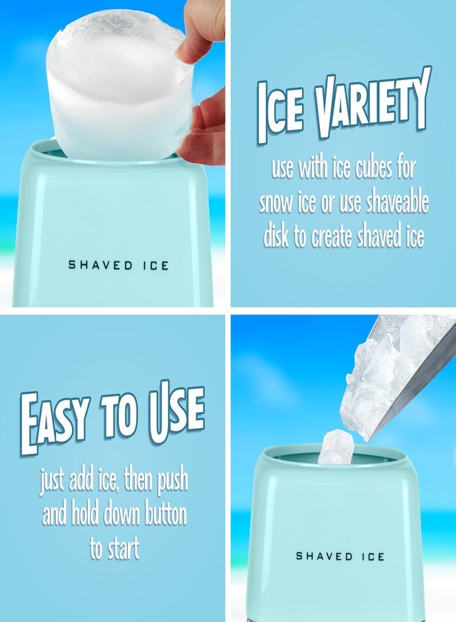Nostalgia Shaved Ice Maker, Aqua - Image 3