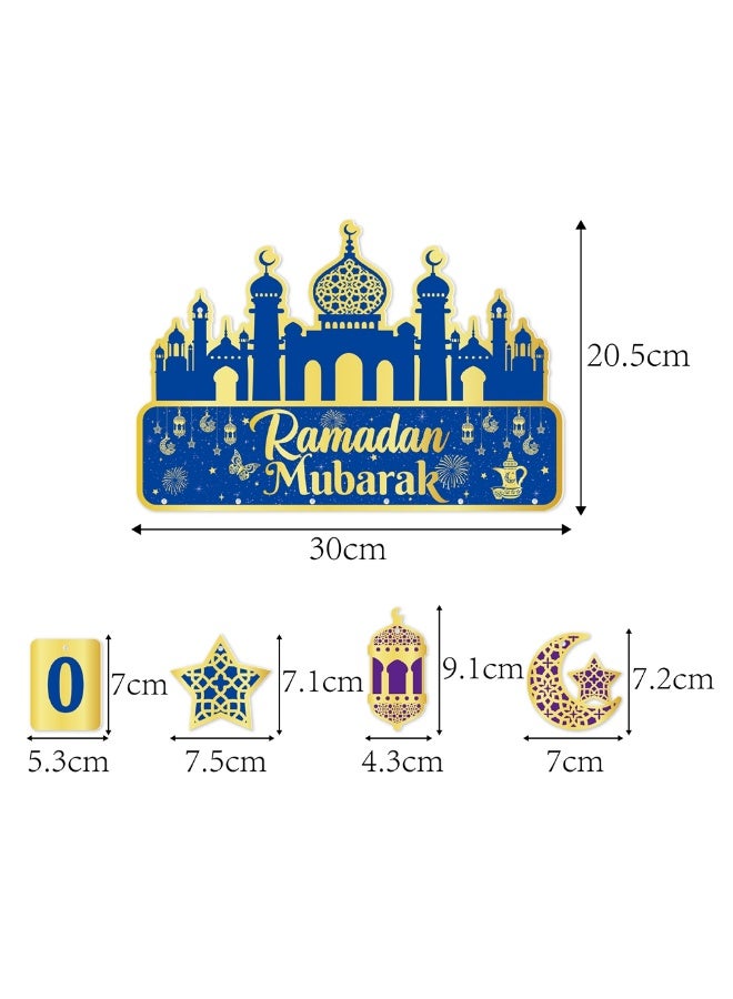 Countdown Calendar, Traditional Hanging Decor for Home, Ramadan Festival Atmosphere - Image 4