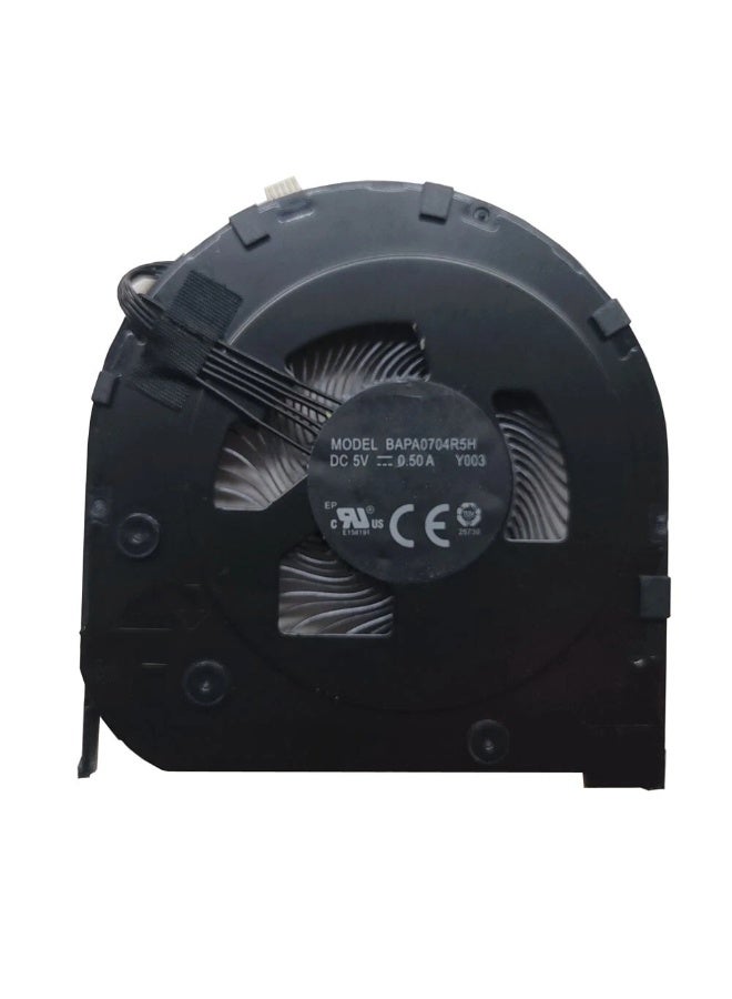 CPU Cooling Fan Replacement for Lenovo ThinkPad T490s, T495s T14s Gen 1 P/N 01AY994 01AY995 (Does Not fit for t490,t495,t14) BAPA0704R5H P/N: EG50040S1-CG50-S9A DC 5V 5-pin, 5-wire - Image 4