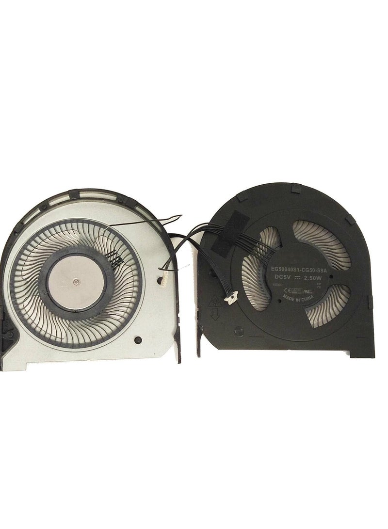 CPU Cooling Fan Replacement for Lenovo ThinkPad T490s, T495s T14s Gen 1 P/N 01AY994 01AY995 (Does Not fit for t490,t495,t14) BAPA0704R5H P/N: EG50040S1-CG50-S9A DC 5V 5-pin, 5-wire - Image 2