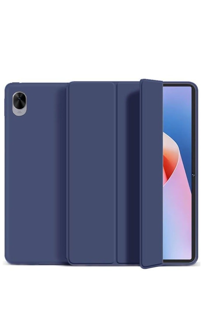 Tablet Cover Case Compatible with Huawei Matepad 11.5s" 2024, Tri-Fold Slim Case Shockproof Honeycomb TPU Case with Durable Stand+Auto Wake/Sleep Cover for Huawei Matepad 11.5s