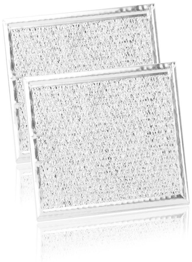 EMVANV 2pcs Grease Filter for LG Microwave LMV1683ST, LMV2031ST, LMV2031BD, LMHM2237ST, LMH2235ST, LMV1831ST, LMV1762ST, LMHM2017ST, LMH2016ST, Oven Filter Replacement (Silver) - Image 1