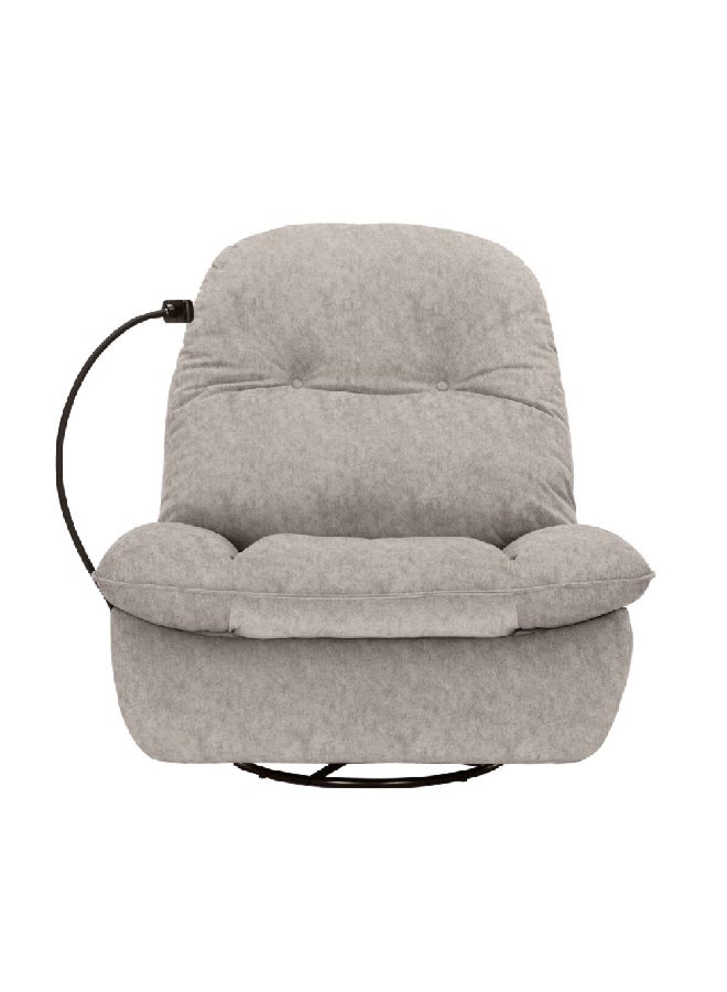 Micasa Armless Sofa Chair With Bluetooth Speaker Brown 7600 L.Brown  - Image 1
