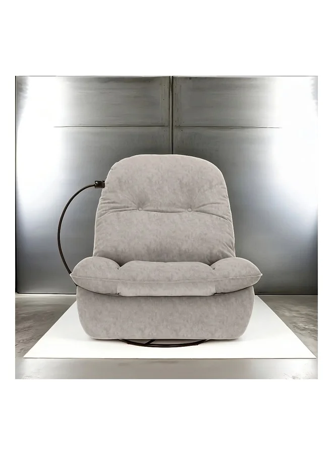 Micasa Armless Sofa Chair With Bluetooth Speaker Brown 7600 L.Brown