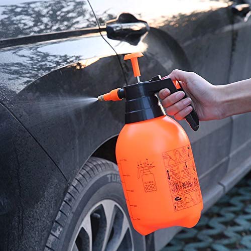 Gnexin Garden Pump Pressure Sprayer Lawn Sprinkler Water Mister Spray Bottle for Herbicides, Pesticides, Fertilizers, Plants Flowers 2 Litter Capacity -Spray Bottle Plant Water (Multicolour) - Image 3