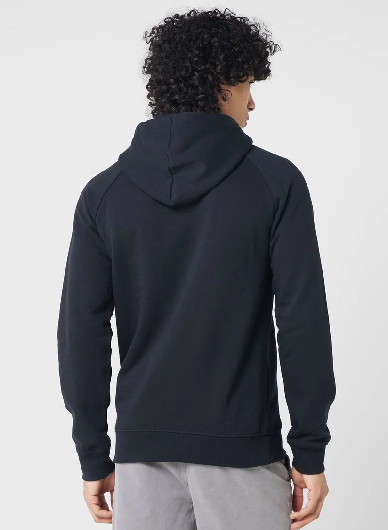 Iconic Typrography Print Hoodie