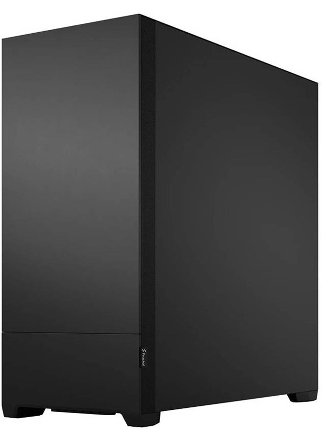Fractal Design Fractal Design Pop XL Silent TG Mid-Tower Case, Tempered Glass Side Panel, Up to 360mm & 6x120mm Fan Support, Hidden Compartment, Boosting A irflow, USB-C I/O Panel, Black | FD-C-POS1X-02  - Image 4