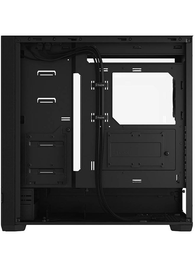 Fractal Design Fractal Design Pop XL Silent TG Mid-Tower Case, Tempered Glass Side Panel, Up to 360mm & 6x120mm Fan Support, Hidden Compartment, Boosting A irflow, USB-C I/O Panel, Black | FD-C-POS1X-02  - Image 5