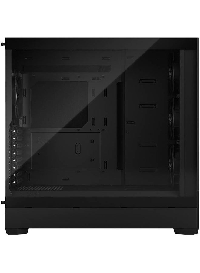 Fractal Design Fractal Design Pop XL Silent TG Mid-Tower Case, Tempered Glass Side Panel, Up to 360mm & 6x120mm Fan Support, Hidden Compartment, Boosting A irflow, USB-C I/O Panel, Black | FD-C-POS1X-02  - Image 2